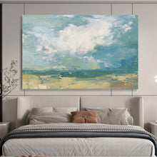 Load image into Gallery viewer, Hand - painted Impressionistic Landscape Acrylic Art for Relaxing Sunroom Decor LargeART1664