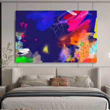 Load image into Gallery viewer, Neon - Lit Abstract Painting for Trendy Nightclub & Creative Studio DKH202