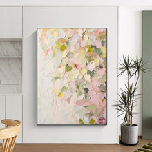 Load image into Gallery viewer, “Pastel Impasto Abstraction” - Soft Color Field Art on Canvas DKH1391