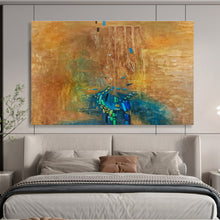 Load image into Gallery viewer, Mixed - Media Abstract Painting On Canvas DKH388