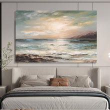 Load image into Gallery viewer, Sunset Sea View - Serene Bedroom Art LargeART1546