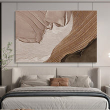 Load image into Gallery viewer, Textured Earth - Tone Abstract Painting DKH467