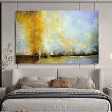 Load image into Gallery viewer, Golden Sunset Landscape - Relaxing Living Room Art LargeART1586
