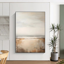 Load image into Gallery viewer, “Misty Coastal Abstraction” – Serene Abstract with Hints of a Seaside Scene DTP132
