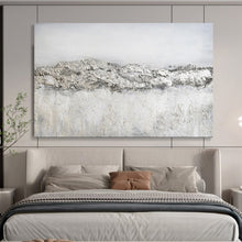 Load image into Gallery viewer, “Neutral Textured Landscape” - Minimalist Abstract Acrylic, Fits Art Studio and Modern Office DLZ260