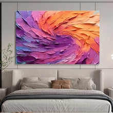 Load image into Gallery viewer, Colorful Swirl “Vibrant Motion” Painting on Canvas, Abstract Expressionist Art DKH820