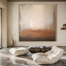 Load image into Gallery viewer, Soft Gradient Abstract Canvas Painting, Perfect for Scandinavian - Style Living Room & Serene Yoga Studio LargeART1285