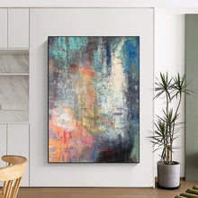 Load image into Gallery viewer, Colorful Chaos Abstract Art, Perfect for Creative Studio & Lively Lounge LargeART2327