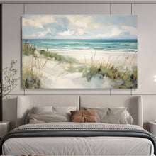 Load image into Gallery viewer, Coastal Abstract Painting with Soft Tones for Beach House Living Room & Relaxing Spa DKH171