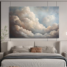 Load image into Gallery viewer, Realistic Cloudscape Abstract Painting for Bedroom Relax Zone & Yoga Studio DKH182