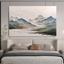 Load image into Gallery viewer, Textured Colorful Mountain Abstract Painting DKH462