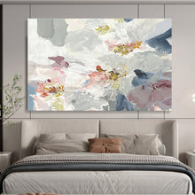 Load image into Gallery viewer, Expressive Abstract Flower Painting On Canvas DKH404