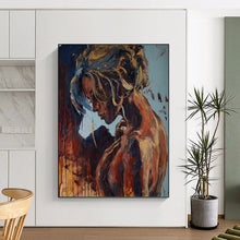 Load image into Gallery viewer, “Impressionistic Nude Figure” - Expressive Figurative Art on Canvas DKH1651