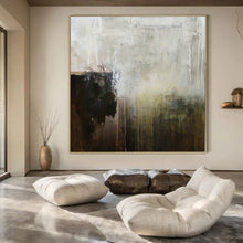 Load image into Gallery viewer, Earth - Toned Abstract Landscape Canvas Painting, Great for Rustic Living Room & Nature - Lover’s Office LargeART1151