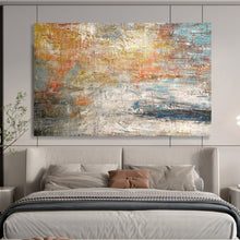 Load image into Gallery viewer, Mixed Tones Abstract - Eclectic Living Room Art LargeART1584