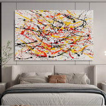Load image into Gallery viewer, Dynamic Splatter Abstract Painting for Modern Studio & Creative Café DKH303