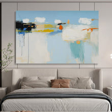 Load image into Gallery viewer, Hand - painted Substantial Colorful Abstract Minimalist Scene Acrylic Art for Modern Home Offices LargeART1757