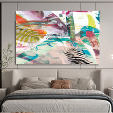Load image into Gallery viewer, Vibrant Multicolor Abstract Nature Fusion Abstract acrylic painting DLZ118