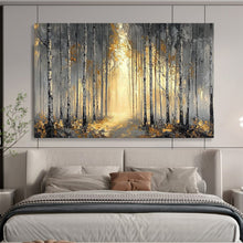 Load image into Gallery viewer, Mystic Forest Path Abstract Acrylic painting DLZ159