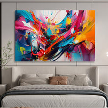 Load image into Gallery viewer, Hand - painted Large - scale Explosive Color Splash Abstract Acrylic Art for Artistic Showrooms LargeART1812