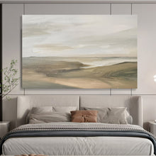 Load image into Gallery viewer, Earthy Landscape Abstract Painting for Rustic Cottage & Nature - Themed Office DKH247
