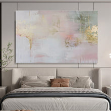 Load image into Gallery viewer, Soft - Toned Gold - Accent Abstract Canvas Painting DKH484