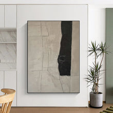 Load image into Gallery viewer, Substantial Geometric Line Abstract Acrylic for Contemporary Hallway LargeART0269