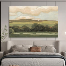 Load image into Gallery viewer, Pastoral Landscape Abstract Painting On Canvas DKH425