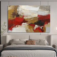 Load image into Gallery viewer, Rustic Energy Abstract Painting with Earth Tones DKH506