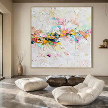 Load image into Gallery viewer, Gray Abstract Mistscape Acrylic Art, Nice for Meditation Room & Guest Bedroom LargeART1023