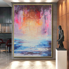 Load image into Gallery viewer, Monumental Abstract Future City - Commissioned Mixed Media for Science Fiction Conventions