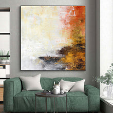 Load image into Gallery viewer, Custom Hand-Painted Abstract Canvas for Hallway & Entryway