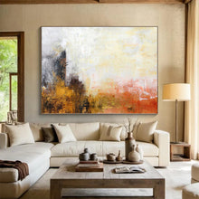 Load image into Gallery viewer, Custom Hand-Painted Abstract Canvas for Hallway & Entryway