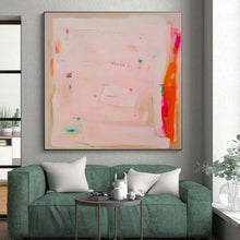 Load image into Gallery viewer, Large-Scale Custom Hand-Painted Abstract Canvas for Hallway & Hotel Lobby