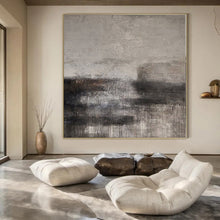 Load image into Gallery viewer, Custom Hand-Painted Abstract Canvas for Dining Room & Hotel Ballrooms