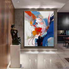 Load image into Gallery viewer, Large Abstract Painting,Modern abstract painting,original painting,Bed wall art,xl abstract painting