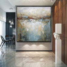Load image into Gallery viewer, Large Grey Abstract Painting Extra Large Abstract Painting Original Art Modern Art Texture Painting Gray Abstract Painting