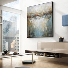 Load image into Gallery viewer, Large Grey Abstract Painting Extra Large Abstract Painting Original Art Modern Art Texture Painting Gray Abstract Painting