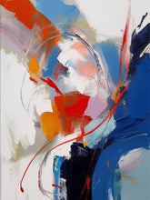 Load image into Gallery viewer, Large Abstract Painting,Modern abstract painting,original painting,Bed wall art,xl abstract painting