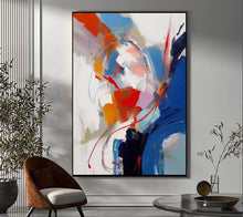 Load image into Gallery viewer, Large Abstract Painting,Modern abstract painting,original painting,Bed wall art,xl abstract painting