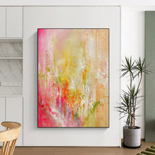 Load image into Gallery viewer, Custom Hand-Painted Abstract Mural for Dining Room & Hotel Wine Cellars