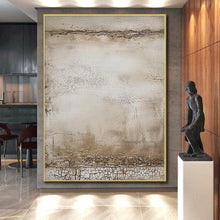 Load image into Gallery viewer, Custom Hand-Painted Abstract Mural for Dining Room & Hotel Event Spaces