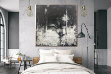 Load image into Gallery viewer, 3D Black And White Brown Minimalist Art For Living Room Sp001