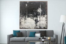 Load image into Gallery viewer, 3D Black And White Brown Minimalist Art For Living Room Sp001