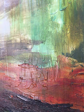 Load image into Gallery viewer, Abstract Landscape Green Painting Minimal Art Wall Painting For Living Room Sp048