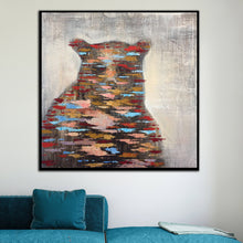 Load image into Gallery viewer, Bear Painting Abstract Animal Painting Living Room Wall Art Sp029
