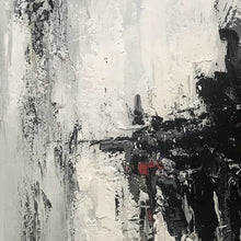 Load image into Gallery viewer, Black And White Abstract Painting Oversized Painting Sp068