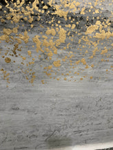 Load image into Gallery viewer, Black And White Painting Gold Contemporary Art Decor Sp009