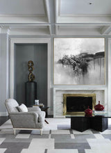 Load image into Gallery viewer, Black And White Paintings Large Living Room Wall Art Wp021