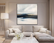 Load image into Gallery viewer, Black and White Art Modern Abstract Painting Original Artwork Sp021